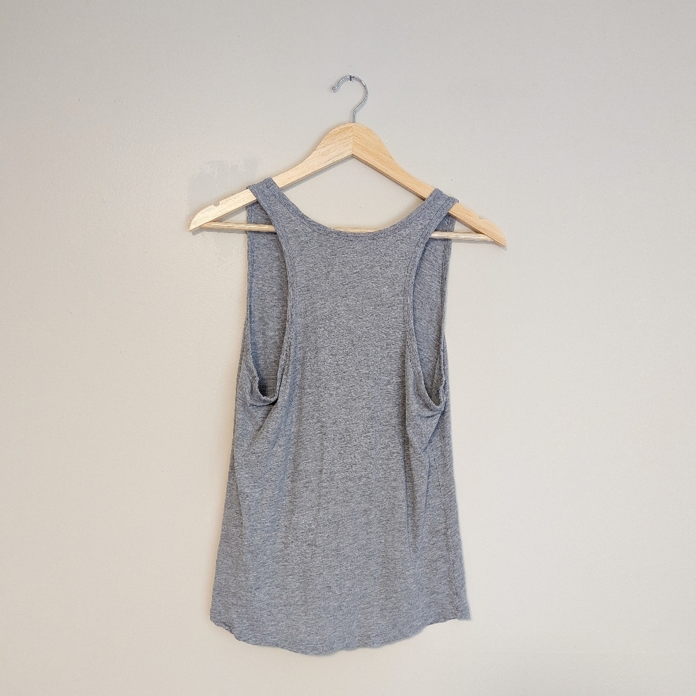 Banana Republic Heathered Grey Tank - Picture 2 of 3